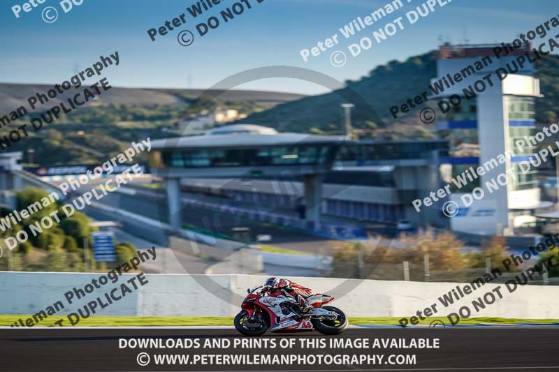 25 to 27th november 2017;Jerez;event digital images;motorbikes;no limits;peter wileman photography;trackday;trackday digital images
